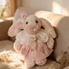 Solo Ropa de Muñeca/Ropa Hecha a Mano para Muñeca Conejo Jc Bonnie, Pijama, Vestido Mismo Estilo del Pequeño Libro Rojo, Conjunto para Muñeca de 32cm, Lindo