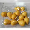 Accesorios de modelo de frutas y verduras de simulación Manzana Falsa Naranja Pera Pimiento Patata Hoja de Verdura Fotografía Suministros de Educación Preescolar