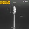 Lima Rotatoria de Aleación Dura, Broca para Desbastar Metal, Lima Eléctrica, Amoladora Eléctrica, Broca para Pulir y Expandir, Cabezal de Rectificado de Acero de Tungsteno