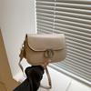 Bolso Cuadrado Pequeño Vintage de Nicho Bolso Elegante de Axila para Mujer Nuevo Bolso de Hombro con Cadena de Moda Versátil Bolso Cruzado Ins