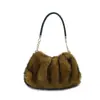 Bolso peludo de gran capacidad para mujer, nueva colección otoño/invierno 2026, bolso de hombro moderno y elegante, perfecto para ir al trabajo, se puede llevar bajo el brazo
