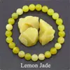 Pulsera Popular Transfronteriza Temu Xiyin Tk con Cuentas Hecha de Aventurina Verde Ojo de Tigre Pulsera Elástica Hecha a Mano