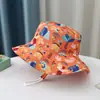 Sombrero de Pescador Delgado Personalizado de Primavera y Verano para Bebé con Estampado de Animales de Dibujos Animados Lindos y Parte Superior Suave para Protección Solar Infantil