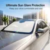 Nuevo Producto de Verano: Parasol para Parabrisas Delantero de Coche, Aislamiento Térmico, Visera Antideslumbrante para Parabrisas Delantero de Coche