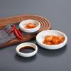 Prato de Molho Cerâmico Japonês e Coreano Prato de Molho Lanches Multiuso Prato de Osso Hotel Restaurante Dim Sum Criativo Louça de Mesa Cerâmica Prato