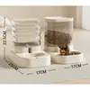 Comedouro para animais de estimação, bebedouro automático, tigela de ração para gatos, tigela de alimentação integrada para cães de grande capacidade, atacado transfronteiriço