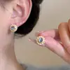 Brinco de Clipe Elegante de Luxo Leve com Longa Franja Sem Furo Orelha Olho de Gato Estrela Brilhante Diamante Brilhante Brincos de Estilo Frio Elegantes Nicho