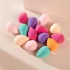 Set de Mini Esponjas para Maquillaje tipo Macaron, Esponja Doble Uso para Corrector y Detalles