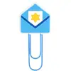 Serie Transfronteriza de Hanukkah Libros de Dibujos Animados Marcadores de Página Clip de Papel Lindo Suministros de Oficina Clips de Paginación Grandes Clips de Papel