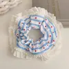 Scrunchie de Renda de Alto Valor Estilo Coreano para Mulheres, Acessório de Cabelo de Luxo com Alta Elasticidade e Elástico Durável