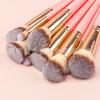 Popular Transfronterizo Juego de 3/10/18/20/30 Piezas de Brochas de Maquillaje Rosadas Brocha para Base Brocha para Sombra de Ojos Suministro Mayorista de Fábrica