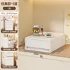 Armário de Armazenamento com Gavetas Estilo Japonês Sem Ferramentas para Casa, Armário de Armazenamento de Chão para Hall de Entrada, Sala de Estar, Armário de Armazenamento de Lanches Móvel