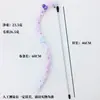 Lindo Palo Juguete para Gatos con Oruga y Ojos Grandes, Juguete Interactivo y Resistente a Mordidas para Gatos con Cascabel