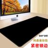 Fábrica atacado publicidade mouse pad sem logotipo puro preto borracha pad presente Venda por atacado Office suprimentos game pad