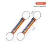 Correas de Fijación para Equipaje, Correas para Equipaje de Mochila, Correas de Sujeción para Maletas de Viaje con Ruedas, Correas Elásticas para Equipaje