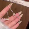 Pulsera Super Brillante con Circonita Microincrustada para Mujer, Pulsera de Cristal de Lujo Ligero de Gama Alta, Nueva Joyería Popular de Venta al por Mayor 2026