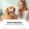 Pó de Limpeza Dental Kriath Pet, Pó Fino, Conveniente de Usar, Produto Diário de Higiene Oral para Cães