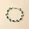 Pulsera de Tulipanes de Venta Caliente Transfronteriza Exquisita Moda de Gama Alta Versátil Pulsera de Flores Lujo Ligero Diseño Personalizado Joyería de Mano