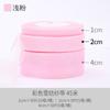 Fio de neve colorido de 2 cm com fita de embalagem de presente de flor DIY Handmade Material Bow Chiffon Fio com 50 metros