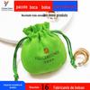 Brincos de Cordão de Mão com Bolso de Lã Imitação de Couro Arco Cinco Sacos de Tecido de Cetim para Armazenamento Bolsa de Joias para Batom de Alta Qualidade
