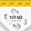 Atacado Metal Prateado Broche Grande para Lenço Xale Fivela Broche Acessórios de Joias