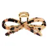 Pinza para el Cabello de Lazo Carey para Mujer Clip para el Cabello de Acetato Retro Francés de Alta Gama Pinza Tiburón para Recogido Accesorios para el Cabello