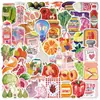 50 Pegatinas de Graffiti Estilo Estético Mediterráneo para Decorar Guitarra Cuaderno Maleta DIY Impermeables Transfronterizo Lote