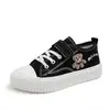 Zapatos de Lona para Niñas, Nuevos Zapatos Deportivos Casuales Estilo Coreano de Primavera para Niños, Tenis de Caña Baja para Niñas y Niños Mayores