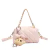 Bolso Boston estilo Chanel transfronterizo para mujer, nuevo modelo 2026, súper popular, de alta gama, lujo ligero, bolso bandolera de cadena de nicho