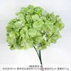 Ramo de flores artificiales de hortensia de 3 pétalos, arreglo de flores de seda artificial, decoración floral para ceremonia de boda, decoración de auditorio y decoración de sala de estar