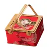 Caja de Regalo de Pasteles de Luna del Festival del Medio Otoño 2026, juego de 8 piezas, caja de regalo de tela de imitación de bambú de alta gama, caja de embalaje para pasteles de luna, caja vacía