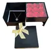 9 Cajas de Joyería con Flores de Jabón Doble Empaque de Joyería Regalo de San Valentín Caja para Joyería de Collar, Anillo, Aretes Venta al por Mayor