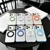 Adecuado para iPhone 18 Pro Max, funda de teléfono con soporte magnético plateado mate, funda protectora anti-caídas de cobertura total Apple 17