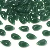Cuentas de cristal en forma de gota con agujero horizontal, gota de agua tipo antiguo liso, cuentas de gota de agua, accesorios para colgantes de pulseras DIY