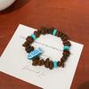Pulseira de Miçangas Coloridas de Dopamina de Verão Personalidade Infantil Doce Exquisita Moda Criativa Desenho Animado Pulseira Versátil para Mulheres