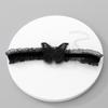 Dulce Terciopelo Malla Encaje Correa para el Cuello Encaje Bordado Mariposa Collar Choker Cadena