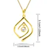 Cadena para Clavícula Geométrica de Diamante con Galvanizado de Oro Real en Latón, Superventas Transfronteriza Europea y Americana, Joyería de Collar Elegante para Mujeres