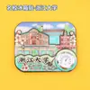 Imanes de Refrigerador de Tendencia Nacional, Souvenirs Turísticos Culturales y Creativos de Paisajes Urbanos, Pegatinas Magnéticas Creativas 3D, Artesanías de Madera, Cuidadosamente Seleccionados
