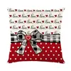 Funda de Almohada para Sofá Transfronteriza de Amazon Funda de Cojín para Sofá Estampada Día de San Valentín Funda de Cojín Carta de Amor Venta al por Mayor
