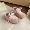 Zapatos para Niña 2026 Primavera/Otoño Nuevo Estilo Infantil Moda Retro Lunares Dibujos Animados Zapatos Forrest Gump Zapatos Deportivos Casuales para Niña