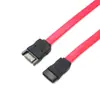 Cable de extensión SATA7p SATA macho a hembra SATA7p cable de datos para disco duro cable de extensión para disco duro serie 50 cm