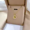 [Cuerpo entero de acero de titanio] Collar de oro real de estilo simple con diamantes de barro Xingyue en horno para mujer, accesorios de cadena de clavícula de celebridades de Internet