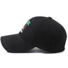 Boné de Baseball Bordado de Aba Larga para Primavera e Outono, Boné Tendência para Rosto Pequeno, Chapéu para Circunferência Craniana Grande, Boné Bico de Pato Versátil Casual Unissex