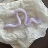 Sanfu Mismo Estilo Nuevo Onda de Agua Semitransparente Línea Texturizada Pinza para el Cabello Fresca Colorida Pinza Tiburón para Moño en la Parte Posterior de la Cabeza