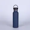 Copo de água para esportes ao ar livre, corrida, ciclismo, Amazon transfronteiriço, copo térmico de aço inoxidável com boca larga americana