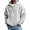 Otoño/Invierno 2025 Nueva Estación Independiente de Amazon Moda Deportiva Tendencia Sudadera con Capucha de Waffle para Hombre