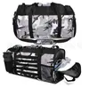 Bolsa de Lona para Fitness, Entrenamiento, Boxeo, MMA, Bolsa Deportiva con Compartimento para Zapatos