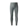 Ropa Interior Térmica de Invierno para Hombre, Una Pieza, Engrosada y Forrada de Polar, Pantalones Cálidos, Pantalones de Capa Base Ajustados, Pantalones Largos, Pantalones Térmicos de Algodón