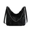 Bolso de Mujer de Color Puro de Gran Capacidad 2024 Nuevo Bolso de Hombro de Textura Simple a la Moda Casual Ropa de Trabajo Tote Bolso Cruzado Moderno