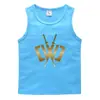 Roupas de Verão Chad Wild Clay Colete Infantil Camisa Básica Casual Absorvente de Suor Doce Camiseta Regata Infantil